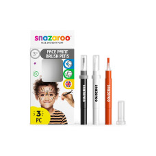 Snazaroo Zubehör Pinselstift Set 3 Halloween, 3 Stück