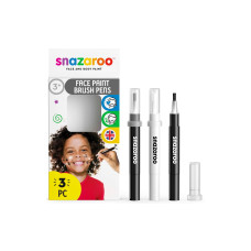 Snazaroo Zubehör Pinselstift Set 5 Schwarz/Weiss