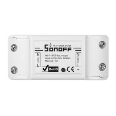 SONOFF WLAN-Schaltaktor BASICR2, 1-fach ,230 V, 10 A SONOFF WLAN-Schaltaktor BASICR2, 1-fach ,230 V, 10 A