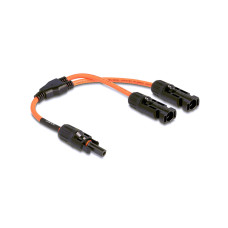 Delock Splitter Kabel DL4 1x Buchse zu 2x Stecker 4 mm², 30 cm