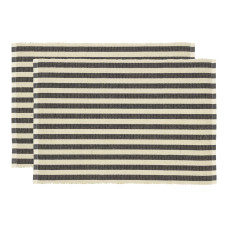Södahl Tischset Statement Stripe 48 cm x 33 m, Beige/Schwarz Södahl Tischset Statement Stripe 48 cm x 33 m, Beige/Schwarz
