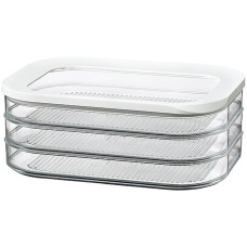 MEPAL Aufbewahrungsdose Kühlschrankdose Modula 3-stöckig