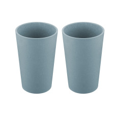 Koziol Trinkbecher Connect L 350 ml, 2 Stück, Blau Koziol Trinkbecher Connect L 350 ml, 2 Stück, Blau