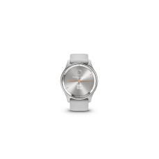 GARMIN Sportuhr Vivomove Trend Weiss/Weiss glanz
