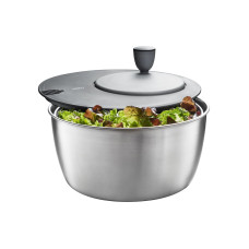 GEFU Salatschleuder Rotare 25 cm, Schwarz/Silber GEFU Salatschleuder Rotare 25 cm, Schwarz/Silber