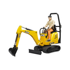 Bruder Spielwaren Baustellenfahrzeug JCB Mikrobagger 8010 CTS