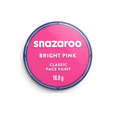 Snazaroo Schminkfarbe Blister 18 ml, Leuchtrosa