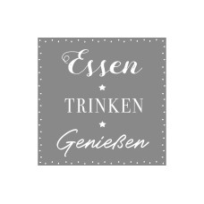 Braun + Company Papierservietten Geniessen, 33 cm x 33 cm, 20 Stück