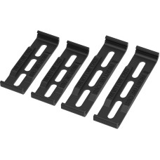 Partox Swiss Kennzeichenhalterset Klick, Langformat, Schwarz Partox Swiss Kennzeichenhalterset Klick, Langformat, Schwarz