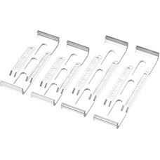 Partox Swiss Kennzeichenhalterset Klick, Langformat, Transparent Partox Swiss Kennzeichenhalterset Klick, Langformat, Transparent