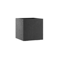 Esteras Pflanzentopf Lisburn, 47 cm, Schwarz