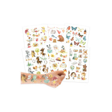 Papierdrachen Tattoo Set Pferde und Lesefreunde