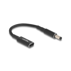 Delock Ladekabel USB-C zu 5.5 x 2.1 mm Stecker 15 cm