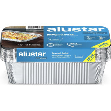 Alustar Grillschale 21 x 11 x 5.4 cm, 10 Stück