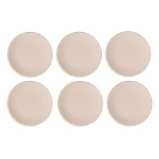 Villeroy & Boch Speiseteller NewMoon 6 Stück, Beige Villeroy & Boch Speiseteller NewMoon 6 Stück, Beige