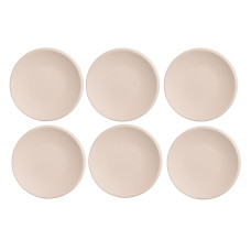 Villeroy & Boch Frühstücks- & Dessertteller NewMoon Ø 16 cm, 6 Stück, Beige Villeroy & Boch Frühstücks- & Dessertteller NewMoon Ø 16 cm, 6 Stück, Beige
