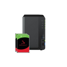 Synology NAS DiskStation DS223, 2-bay Seagate Ironwolf 12 TB Synology NAS DiskStation DS223, 2-bay Seagate Ironwolf 12 TB