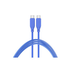 4smarts USB 2.0-Kabel Silikon High Flex USB C - USB C 1.5 m Blau