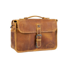 Alpenleder Kamera-Tasche Presse Beige