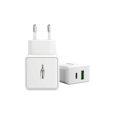 Ansmann USB-Wandladegerät Home Charger HC218PD, 18 W, Weiss