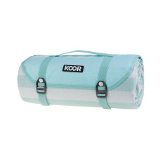 KOOR Picknickdecke Stripes mint 200 x 300 cm