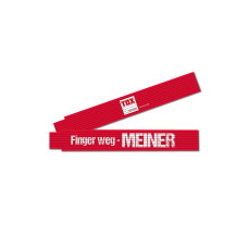 Tox-Dübel Doppelmeter «Finger Weg – MEINER», 2 m Tox-Dübel Doppelmeter «Finger Weg – MEINER», 2 m
