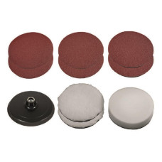 Einhell Automotive Polier- Schleifset mit Teller, 150 mm, 10-teilig Einhell Automotive Polier- Schleifset mit Teller, 150 mm, 10-teilig