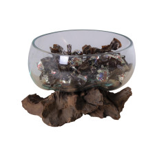 House Nordic Dekoschale San Marino Ø 15, 1 Stück, Nature