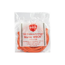 Weck Gummidichtring Ø 12 cm 10 Stück, Rot Weck Gummidichtring Ø 12 cm 10 Stück, Rot