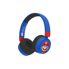 OTL On-Ear-Kopfhörer Super Mario Blau; Rot