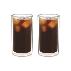 De'Longhi Kaffeebecher Cold Brew DLSC325 300 ml, 2 Stück, Transparent