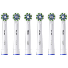 Oral-B Zahnbürstenkopf CrossAction 6 Stück, Weiss