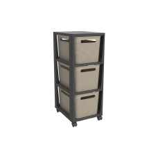 Rotho Aufbewahrungsbox Brisen Anthrazit/Beige Rotho Aufbewahrungsbox Brisen Anthrazit/Beige