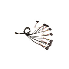 Broadcom SAS-Kabel SFF-8654 - 8x SFF-8639, 100 cm