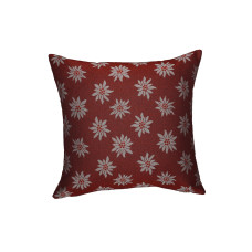 Hubatka Kissenbezug Edelweiss 43 x  43 cm, Rot