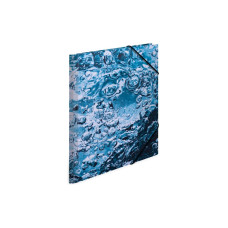 HERMA Gummibandmappe Water Blau HERMA Gummibandmappe Water Blau