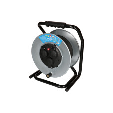 Max Hauri Kabelrolle maxREEL 25 m, 3x T13, IP55, Silber Max Hauri Kabelrolle maxREEL 25 m, 3x T13, IP55, Silber