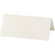 Creativ Company Tischkarte 9 x 4 cm, 20 Stück, Chamois