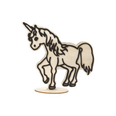 Creativ Company Holzartikel Einhorn 19 cm Creativ Company Holzartikel Einhorn 19 cm