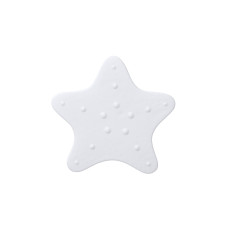 Diaqua Badewanneneinlage Minis Starfish 5 Stück, Weiss