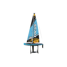 Amewi Segel-Yacht Focus III Racing 1000 mm, Blau, RTR