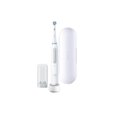 Oral-B Mikrovibrationszahnbürste iO Series 4 mit Etui, Quite White