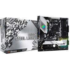 ASRock Mainboard B550M Steel Legend