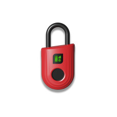 igloohome Padlock Lite, Fingerprint, Rot igloohome Padlock Lite, Fingerprint, Rot