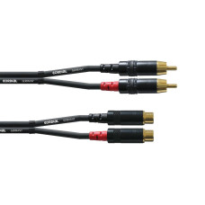 Cordial Audio-Kabel CFU 1.5 CE Cinch - Cinch 1.5 m