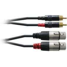 Cordial Audio-Kabel CFU 1.5 FC Cinch - XLR 1.5 m