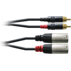 Cordial Audio-Kabel CFU 1.5 MC Cinch - XLR 1.5 m