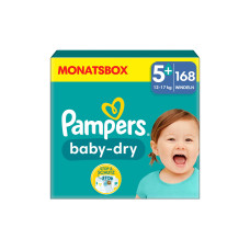 Pampers Windeln Baby Dry Junior Plus Grösse 5+