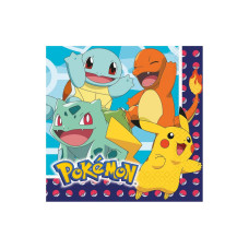 Amscan Papierservietten Pokemon 16 Stück