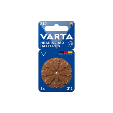 Varta Hörgerätebatterie 312 8 Stück